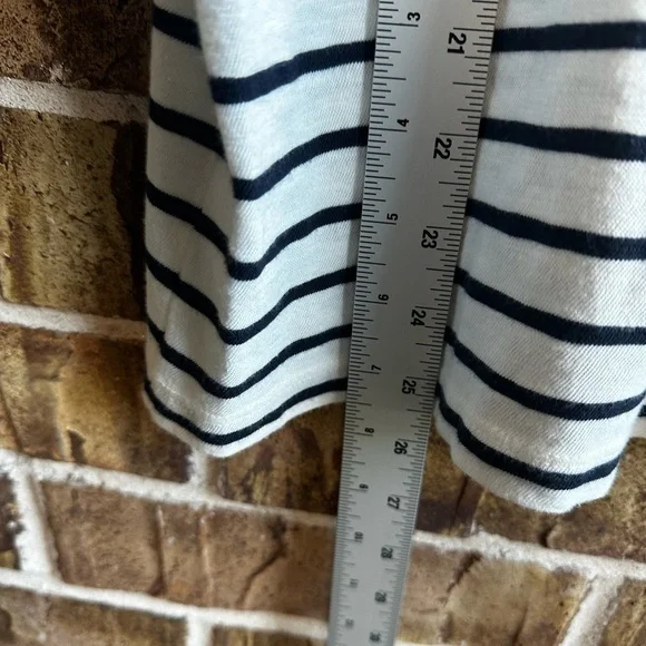 J. Crew Striped T-Shirt - Black and White - Picture 4 of 6